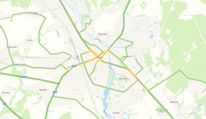 Пробки в Клине онлайн сейчас на карте Яндекс